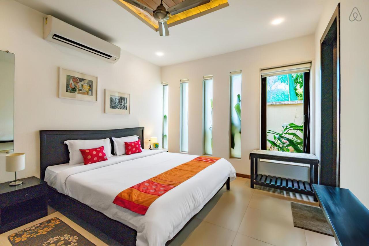 Ochre Villa- Luxury Property In Assagaon / Vagator Exterior photo
