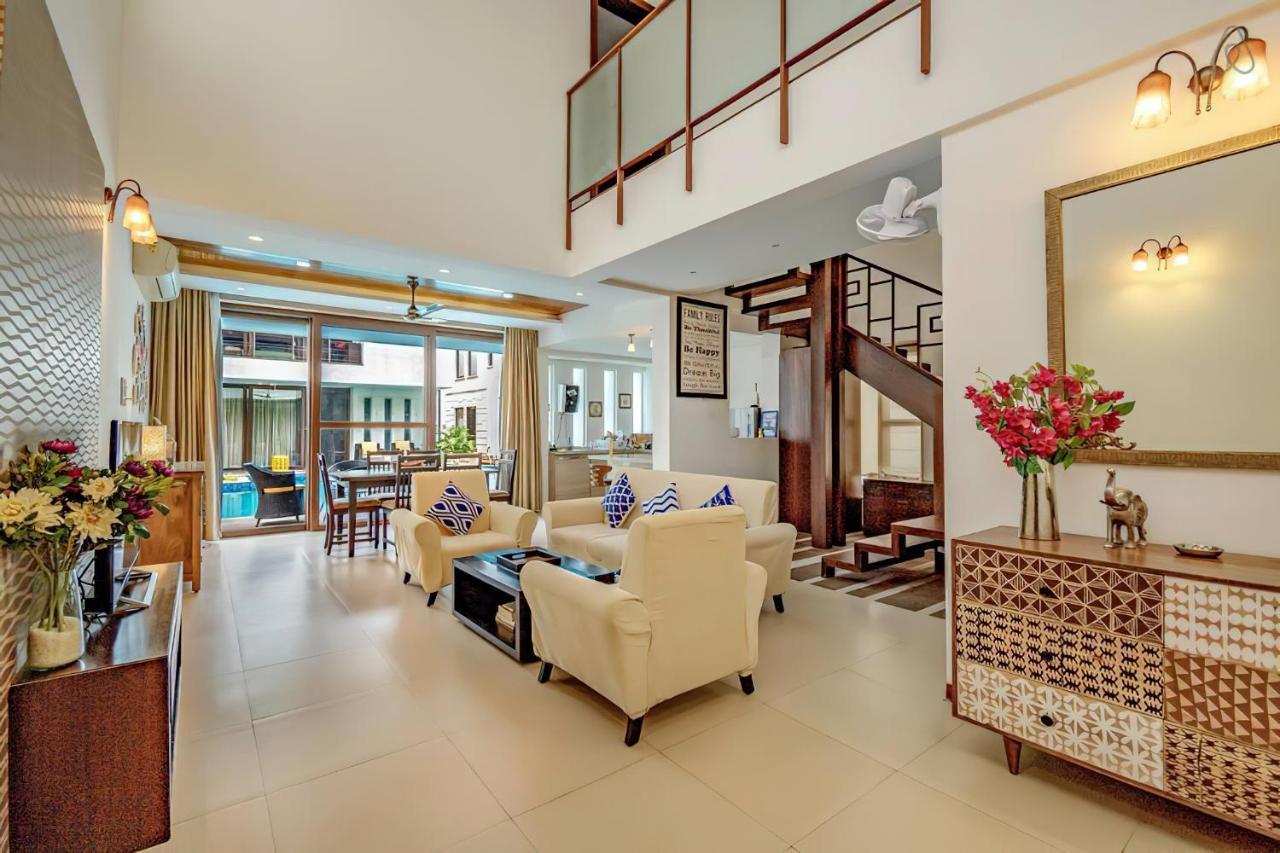Ochre Villa- Luxury Property In Assagaon / Vagator Exterior photo