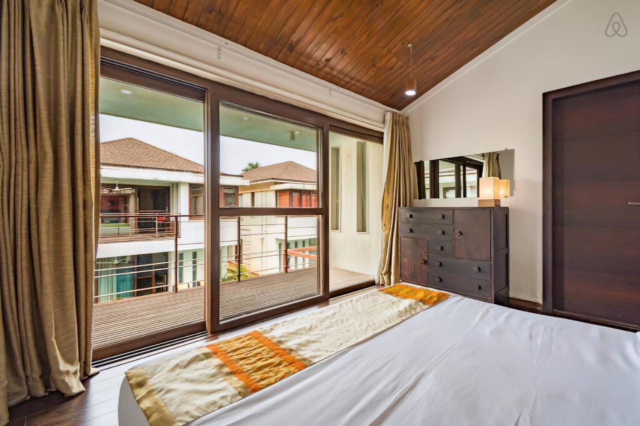 Ochre Villa- Luxury Property In Assagaon / Vagator Exterior photo